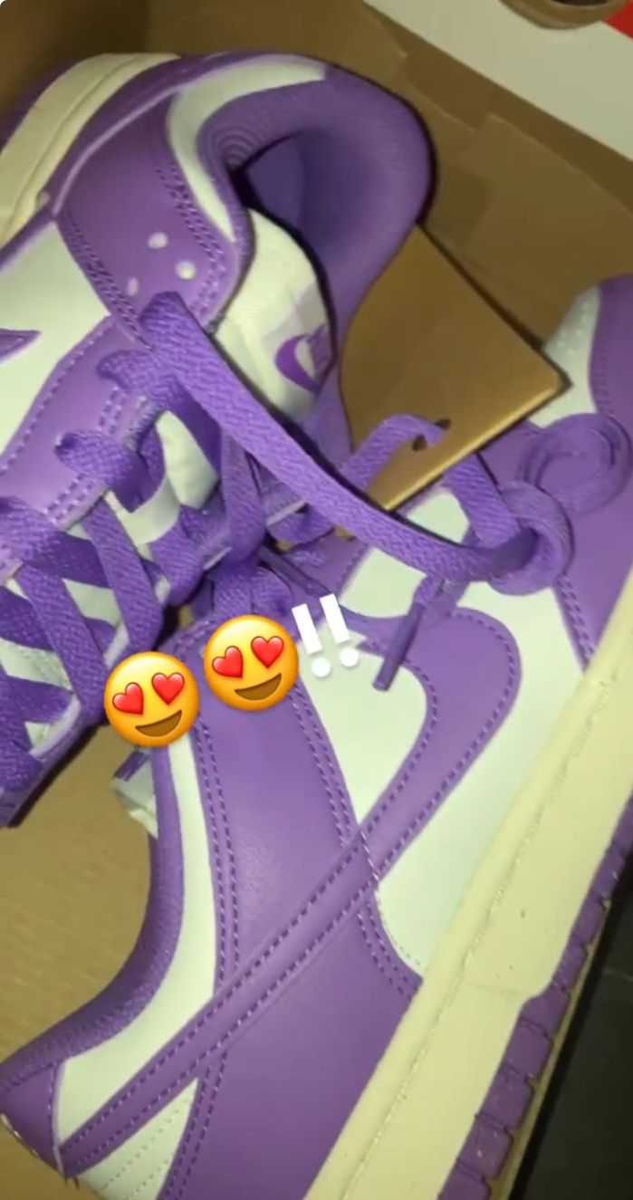 Purple Nike Size 7
