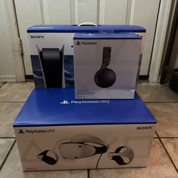 PS5 VR2 And Pulse 3D Headset