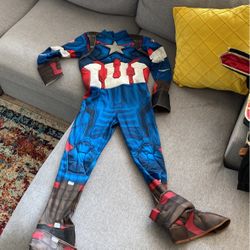 Children’s (One Size Fits All) Captain America Costume 