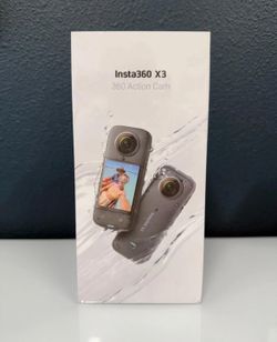 Insta360 - X3 5.7K 360 Degree Action Camera - Black