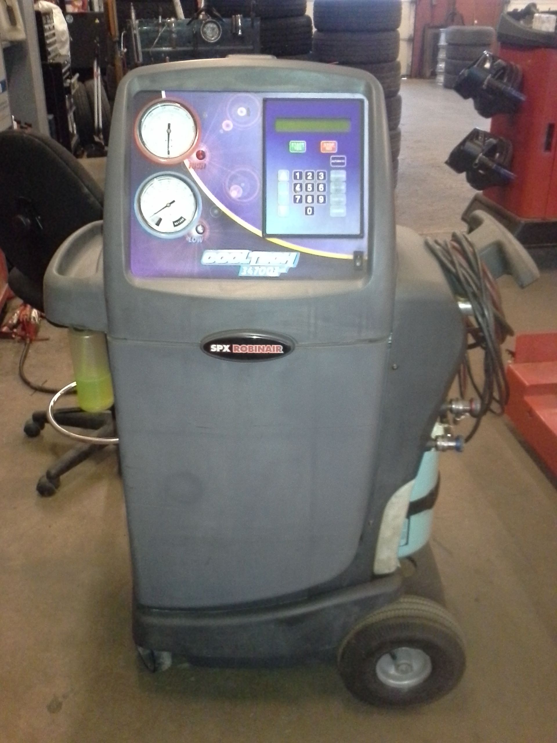 Robinair cool tech 34700z recovery,recycling,recharging unit
