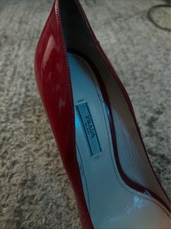 Prada Red Stilettos size 41 (10-11)