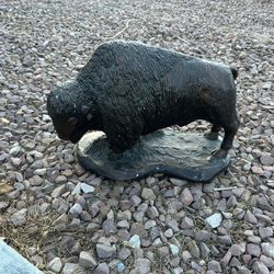 Large Bison Home Decor