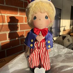 Precious Moments Uncle Sam Doll