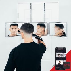 3-way Led Lighted Mirror For Makeup Or Haircuts