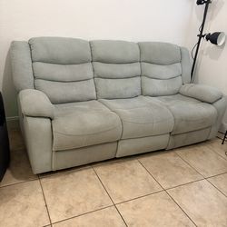 Electric reclining sofa