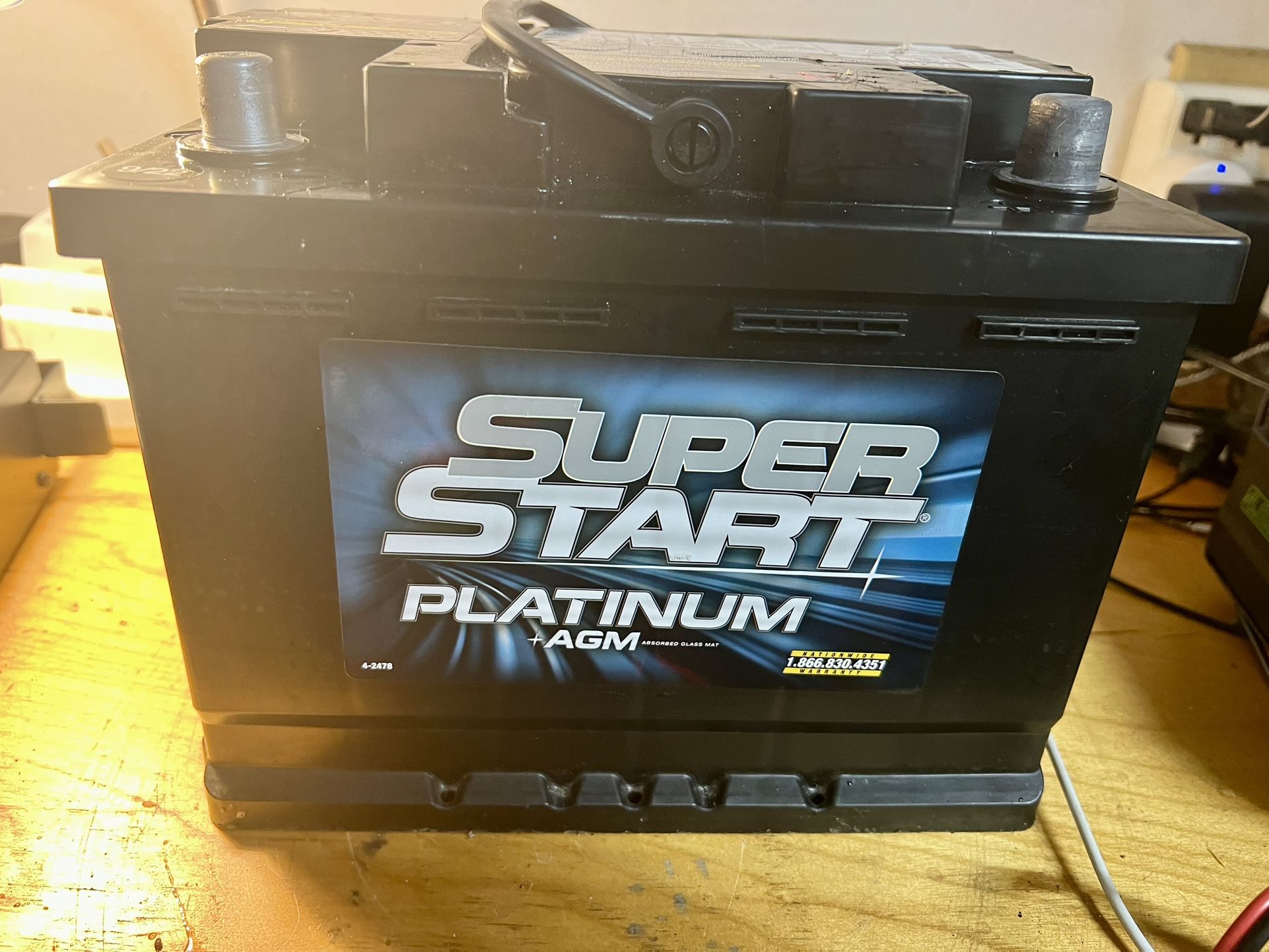 Super Start Platinum AGM Battery Group Size 47 H5 - 47PLT 12v car battery
