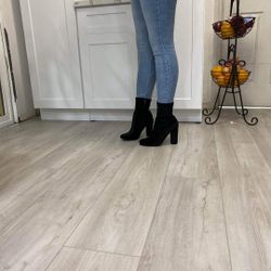 Suede Booties