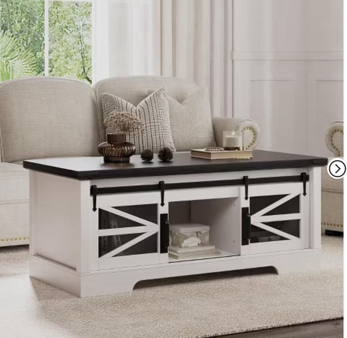 Farmhouse Lift Top Coffee Table