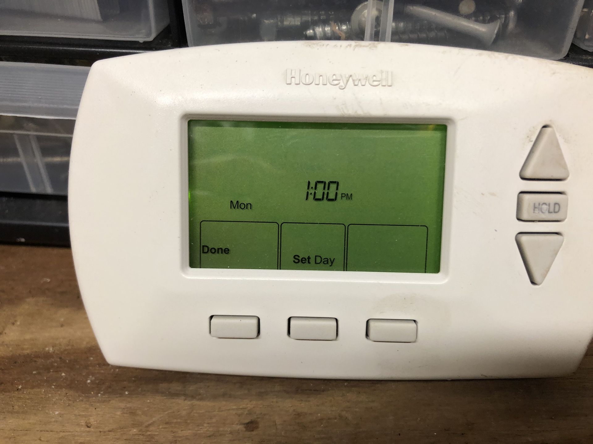 Honeywell programmable thermostat