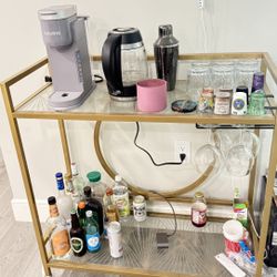 Gold Bar Cart