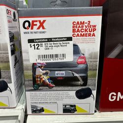 Qfx Car Back Up Camera 120 Wide Angle Round Camaras De Vision Trasera Cam-2