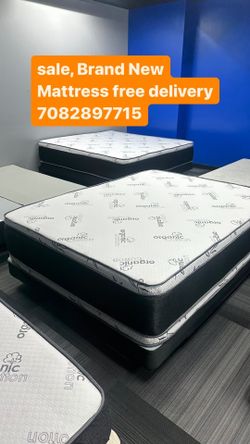 Huge sale for Mattress And Box Twin size #mattress and box 150.$ full 190$ Queen 200$ king 290$. free delivery free set up 708….289…7715… cash or Zell