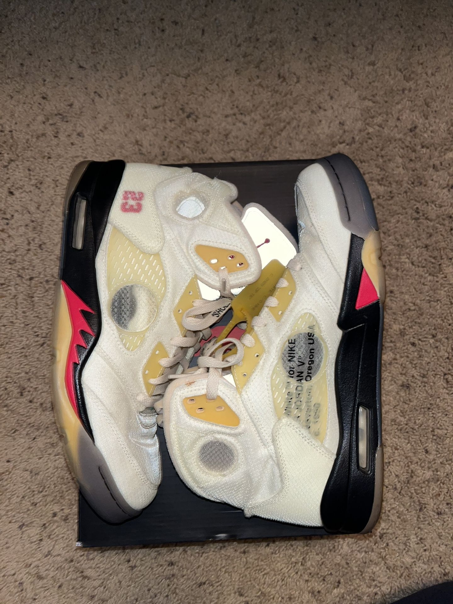 Nike Off White Jordan 5 - Size 12