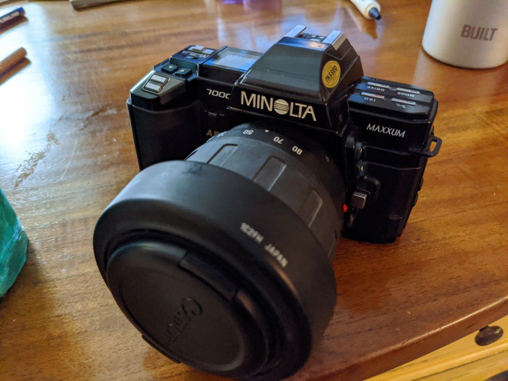 Minolta Maxxum 7000 35mm Film Camera