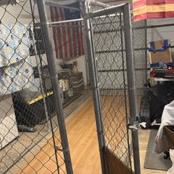 Chain Link Dog Run