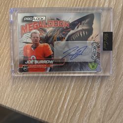 Joe Burrow Auto Card