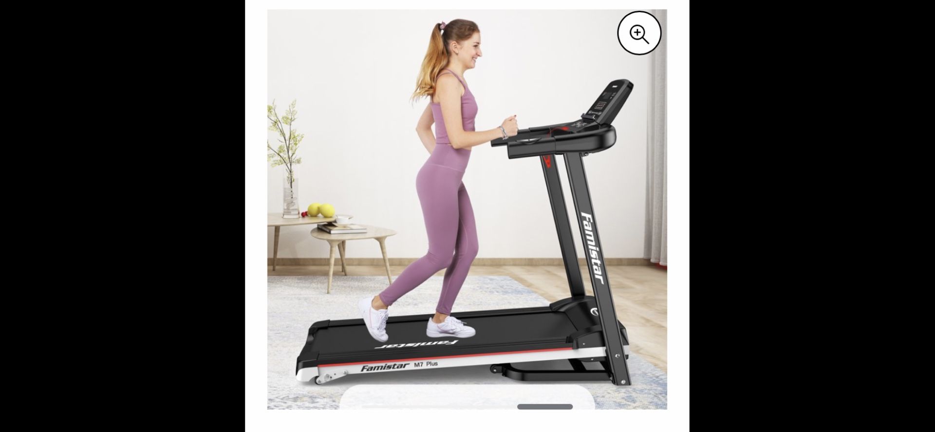 Running Machine Famistar M7 Plus Electric Folding Treadmill