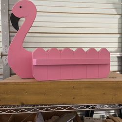 Flamingo Planter Box
