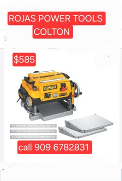 DEWALT
15 Amp Corded 13 in. Heavy-Duty 2-Speed Bench Planer with (3) Knives, In Feed Table and Out Feed Table