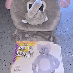  Elephant Plush Mascot Costume