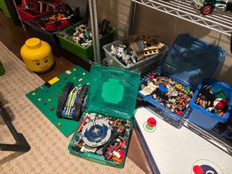 Tons of legos! Star Wars, lord of the rings, ninjago, etc.