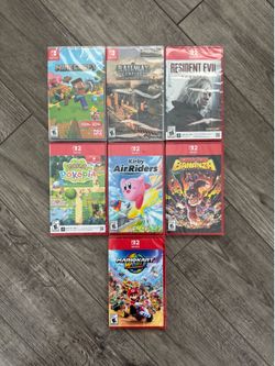 Nintendo Switch Games - KATY PICK UP ONLY
