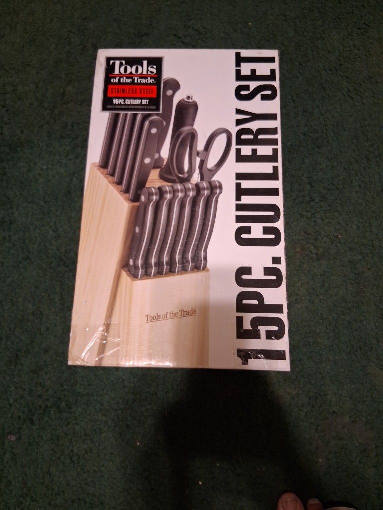 Tools Of The Trade Stainless Steel 15 Piece Sey