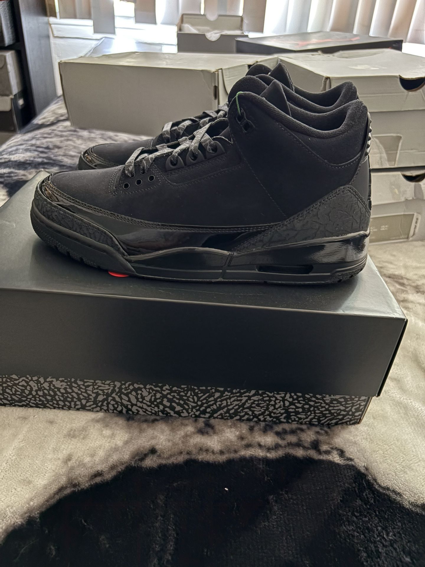 Jordan 3 Black Cat Size 8.5