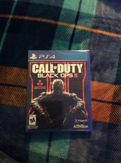 PS4 Call of duty black ops III $30