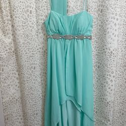 teal mint dress