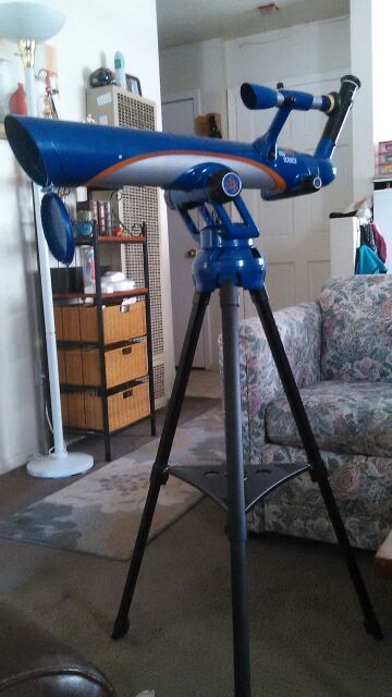 Edu science astro gazer 70mm beginners telescope