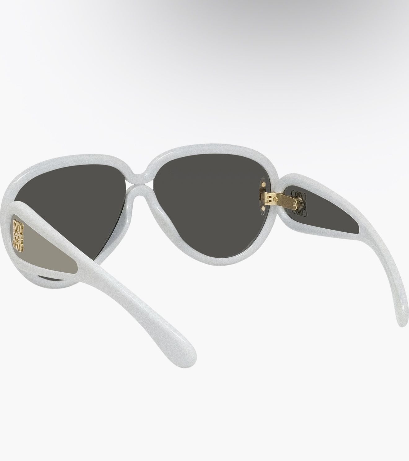 LOEWE x Paula\'s Ibiza 65MM Holographic/Gold Wave Mask Pilot Sunglasses Unisex LOEWE x Paula main image 2