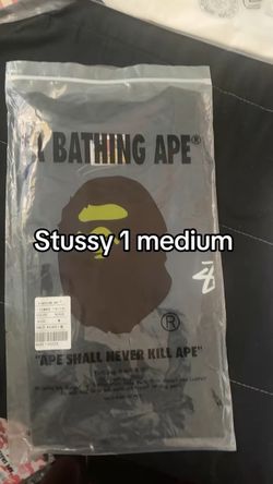 A Bathing Ape BAPE T-Shirt Black Medium