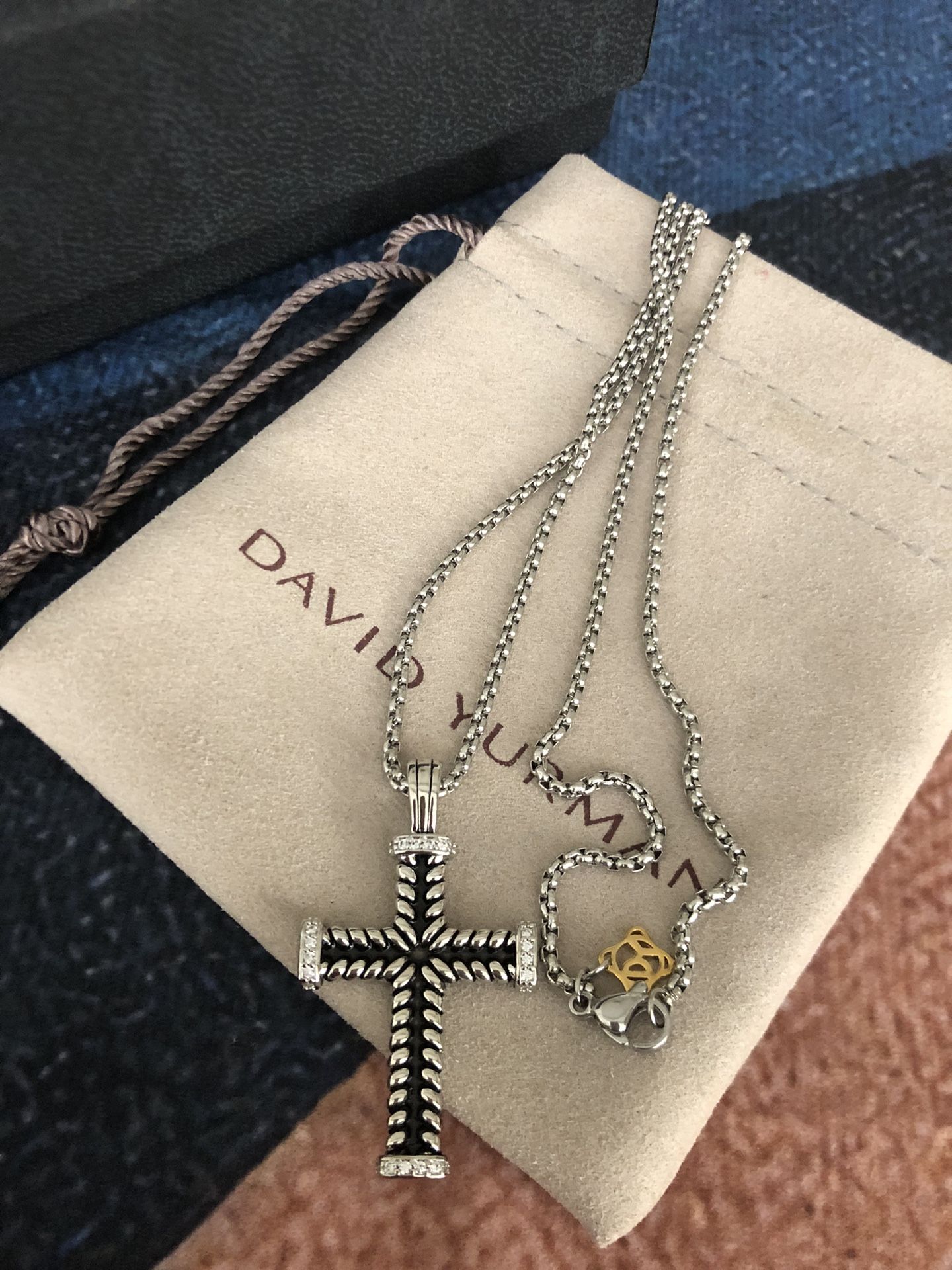 David Yurman Cross Necklace