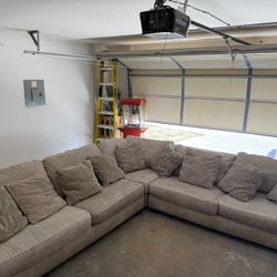 L-shaped sofa