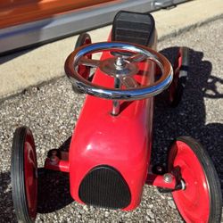 Racing, car, Vintage, metal, toddler's toy