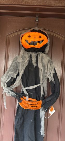 Halloween Hanging Pumpkin Ghost Decoration