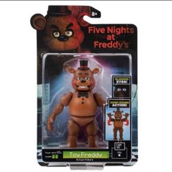 2025 Jazwares Five Nights at Freddy’s 2 Toy Freddy 5-in Action Figure!