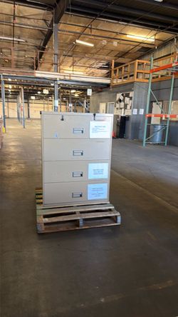 4-Drawer Lateral Metal File Cabinet