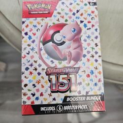 151 Scarlet & Violet Booster Bundle Sealed NEW