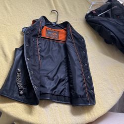 Womens  Biker Vest