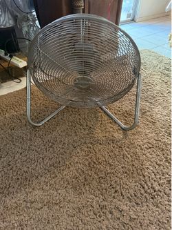 Ventilador de aluminio de acero inoxidable con tres velocidades