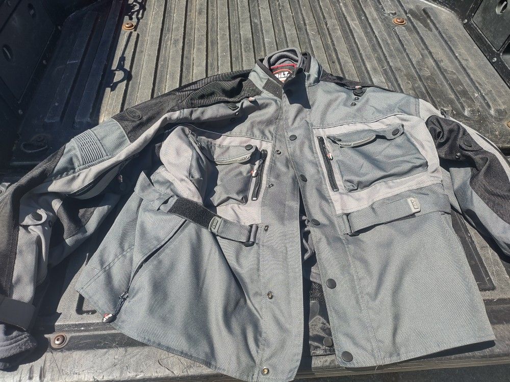 Bilt 4XL Motorcycle Jacket With Inserts!