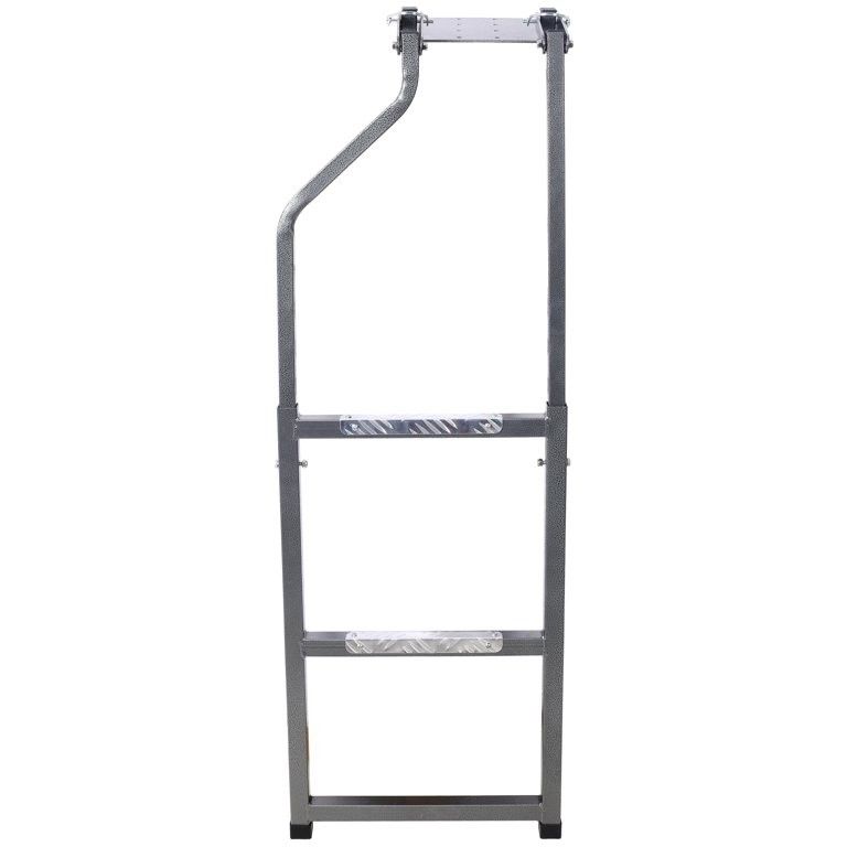 Universal Pickup Truck Tailgate Ladder – Heavy Duty Steel Step With Grip Plates