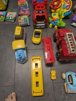 Large Lot of Kids Toys and Books