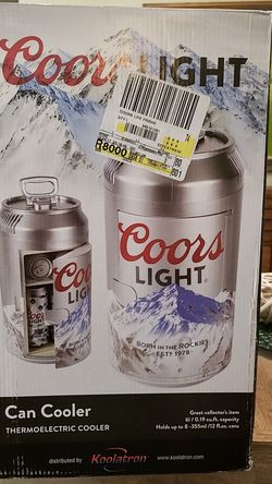 Coors light can cooler thermoelectric cooler