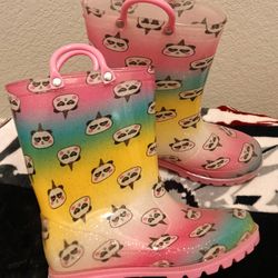 Girl rainboots