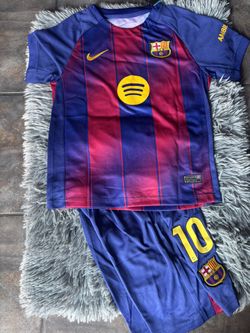Barcelona Lamine Yamal Kids Soccer Jersey 