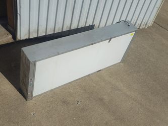 Led backlit sign for advertising 120 volt light up your message